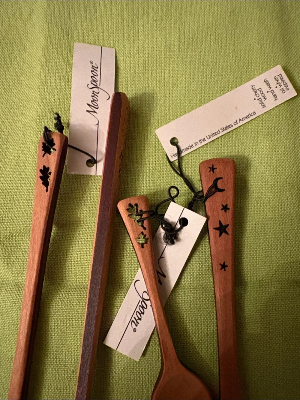 Solid Cherry Wood Kitchen Utensils by MoonSpoon